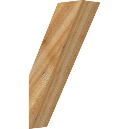 6"W x 16"D x 28"H Traditional Rough Sawn Knee Brace, Western Red Cedar